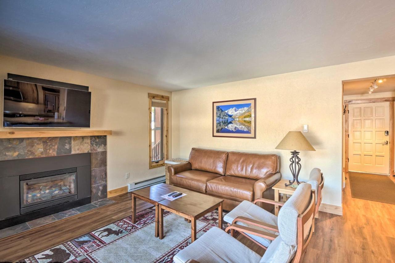 Ski-In Breck Condo Walk To Shops And Restaurants! Breckenridge Buitenkant foto